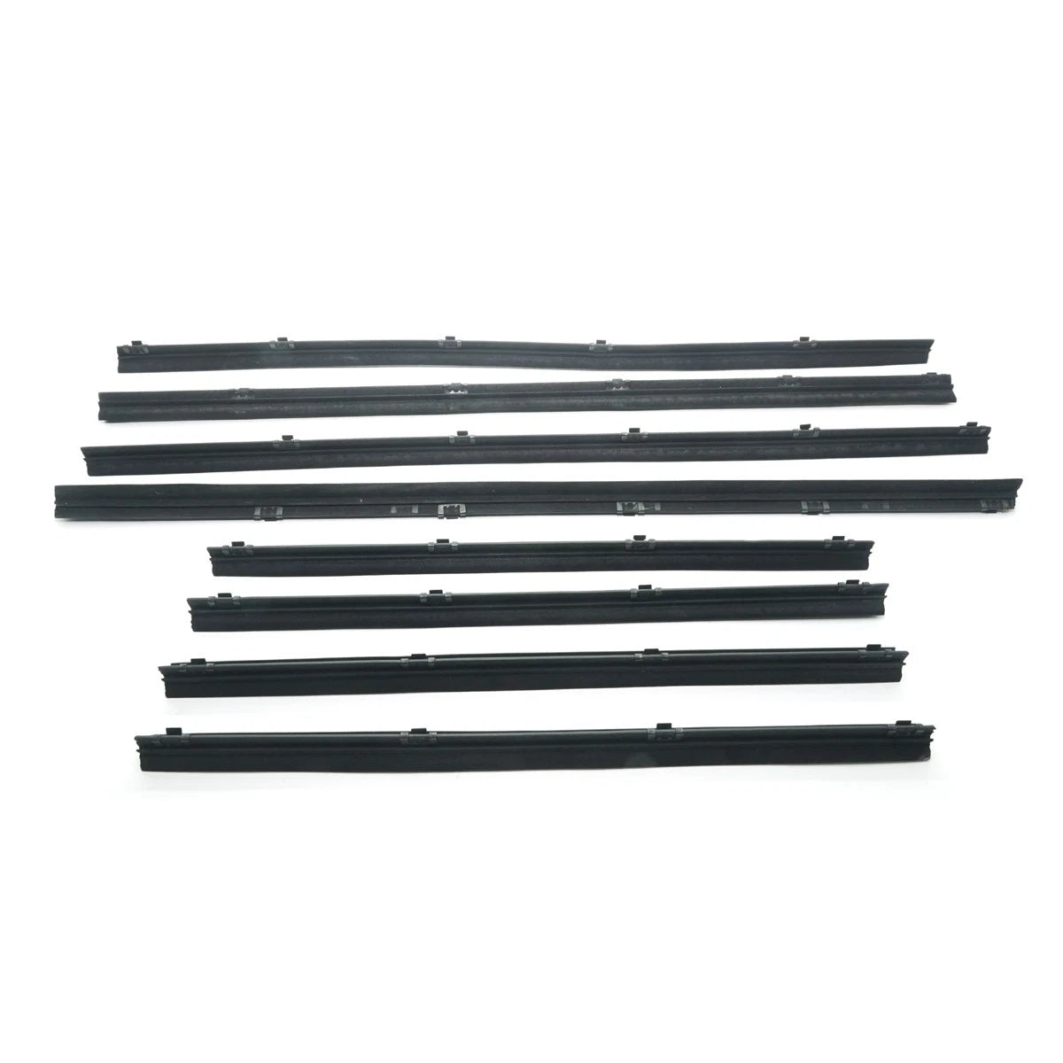 Set of 2 Door Glass Weatherstrip for Toyota Starlet (1978–1984)
