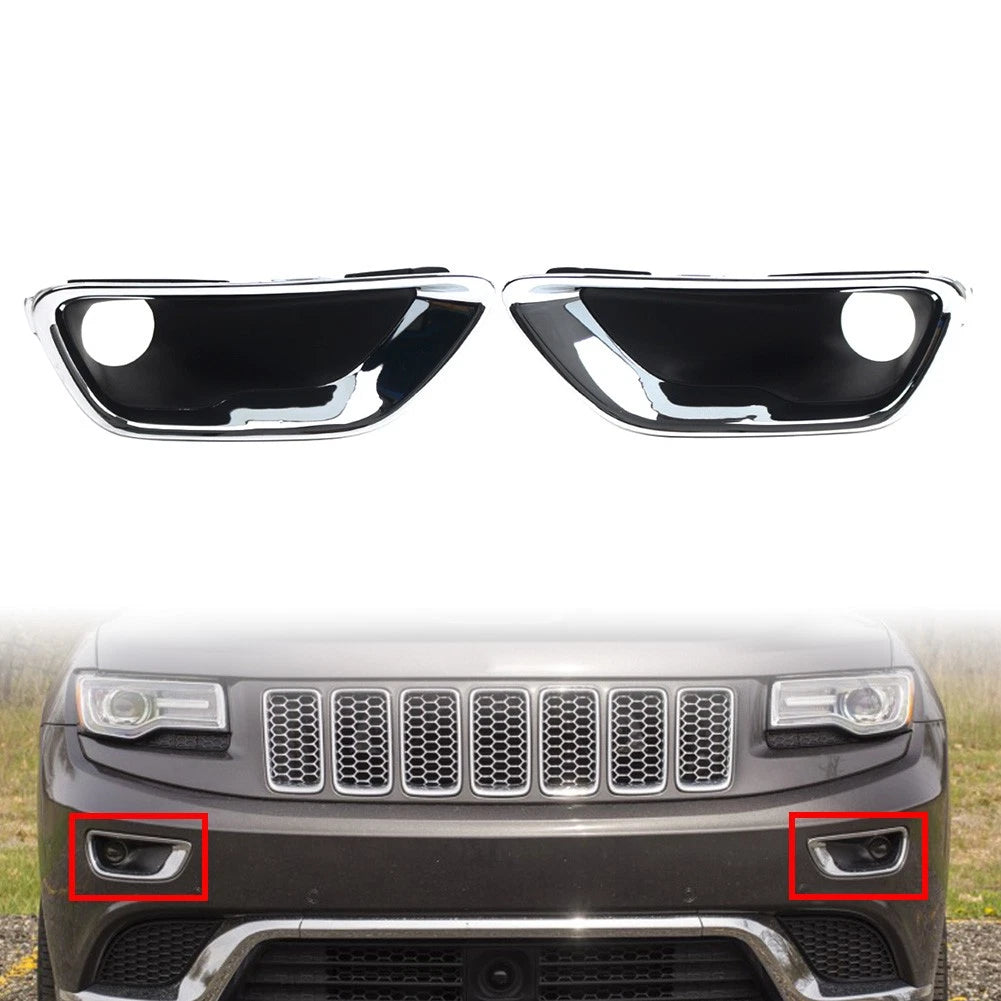 Front Grille Honeycomb Mesh Insert Cover for Jeep Grand Cherokee (2017–2021) Black