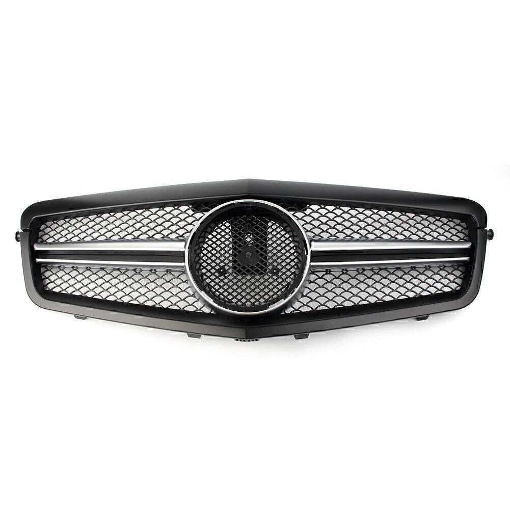Front Bumper Upper Mesh Grille for Mercedes Benz E-Class W212 (2010-2013)