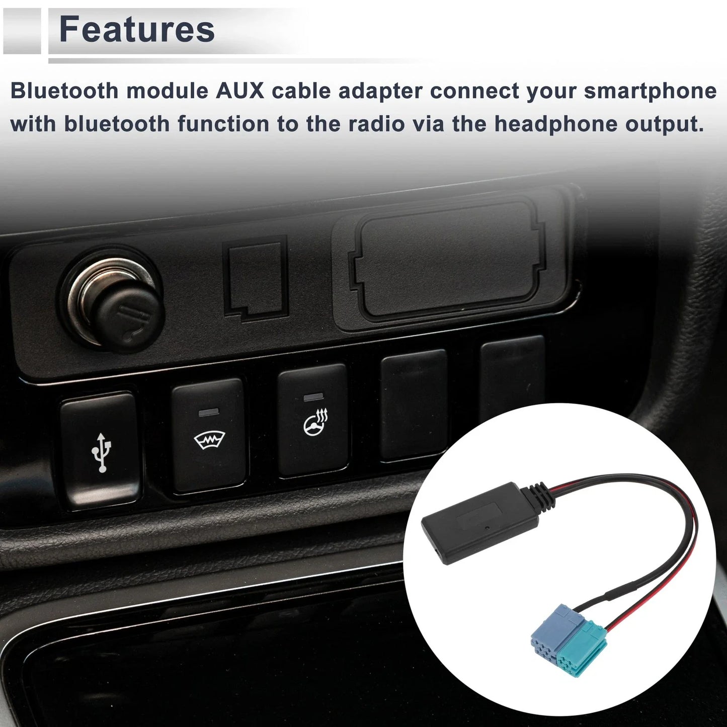 Stereo Radio Harness for Porsche CD Host Car (2000-2005)
