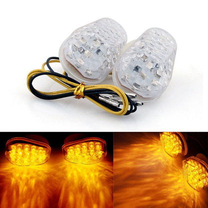 LED Turn Signals for Kawasaki ZX6R ZX10R ZX7R ZX9R ZX12R ZZR600 (1998–2013)