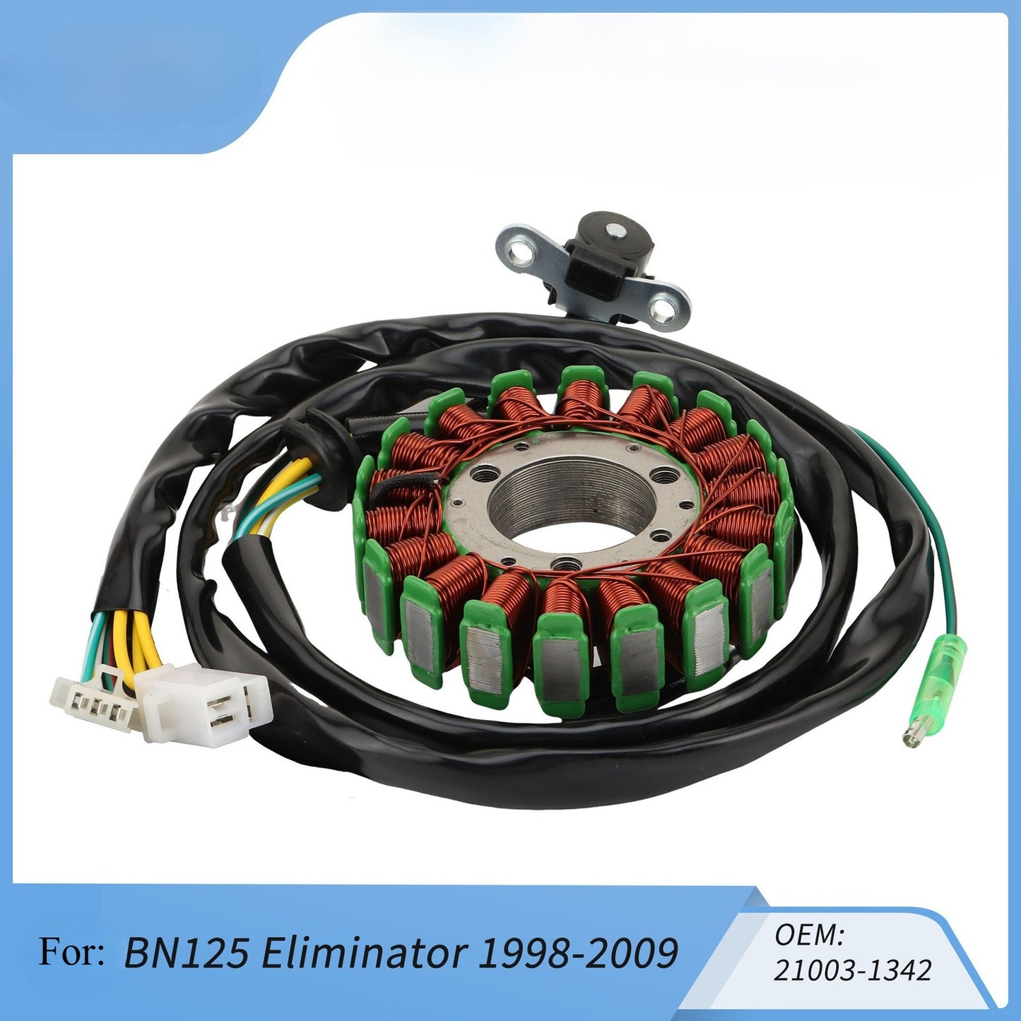 Magneto Generator Stator Coil for Kawasaki BN125 Eliminator (1998–2009)