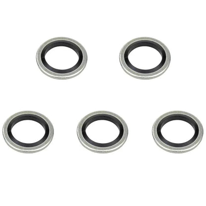 5 x Oil Sump Drain Plug Gaskets for Renault Fluence, Logan, Megane, Avantime