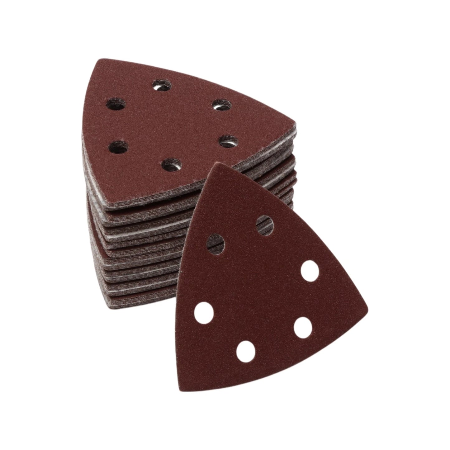 Set of 80 Mouse Sander Sandpaper 90x90mm 240 Grit Hook and Loop Pads