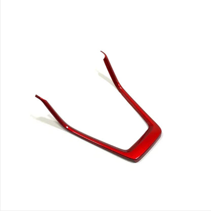 Red Console Gear Shift Panel Cover Trim for Toyota RAV4 (2019–2024)