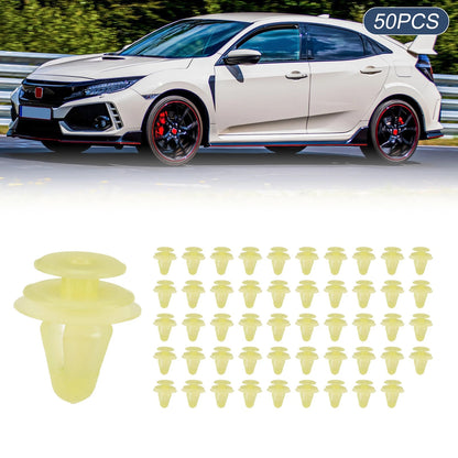 Set of 50 Door Trim Clips for Toyota Camry (1992–1996) No. 6777130070 Beige