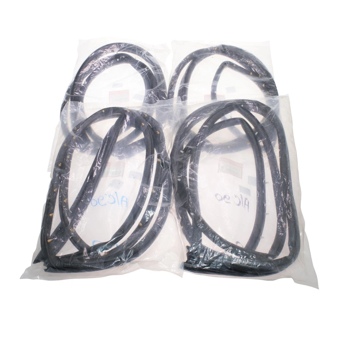 Set of 4 Door Weatherstrip Seals for Honda Accord (1990–1993)
