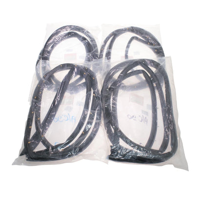 Set of 4 Door Weatherstrip Seals for Honda Accord (1990–1993)