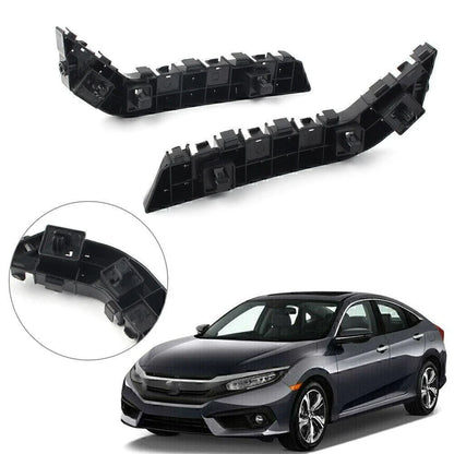 Front Bumper Retainer Bracket  Black for Honda Civic (2017-2019)