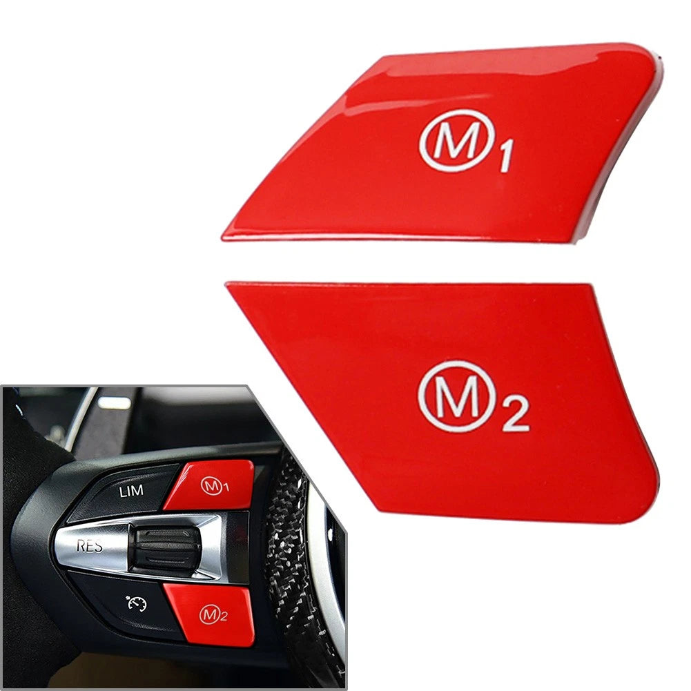Steering Wheel Mode Switch Button Cover for BMW 1 2 3 4 5 6 Series X5 (M1 M2)