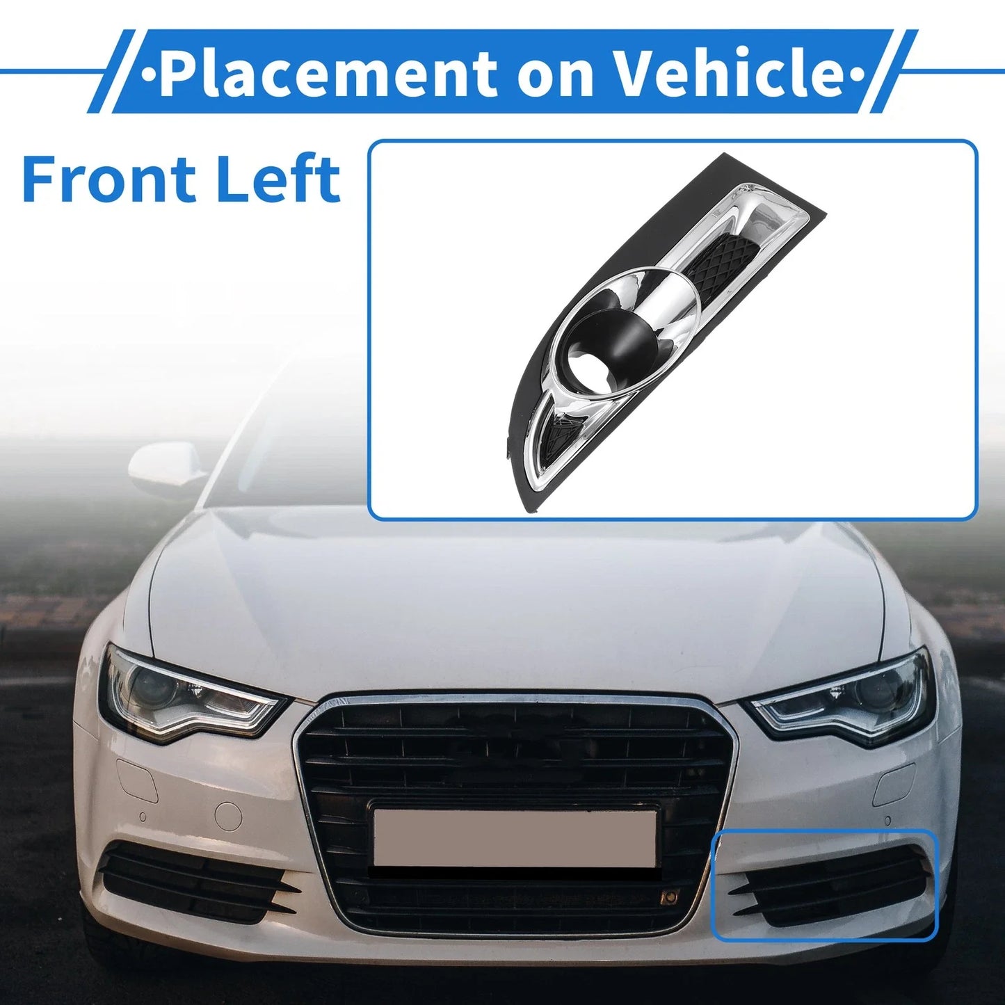 Front Left Fog Light Grill for Chevrolet Epica (2010-2012)