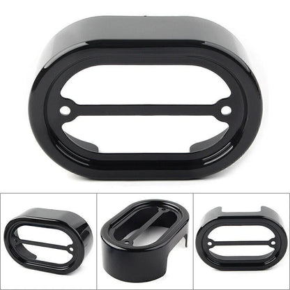Black Drag Regulator Cover for Harley Davidson Softail FXST FLST FXSTD (2001-2006)