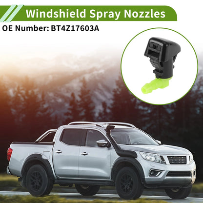 Windshield Washer Nozzle w/ Hose Connector for Ford (2013–2019) No.BT4Z17603A