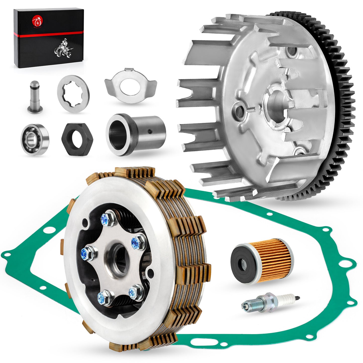 Clutch Assembly Kit for Yamaha Warrior Raptor 350 (1987–2013)