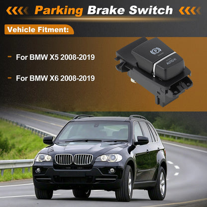 Electric Parking Handbrake Switch 61319877891 for BMW X5 X6 (2008–2019)