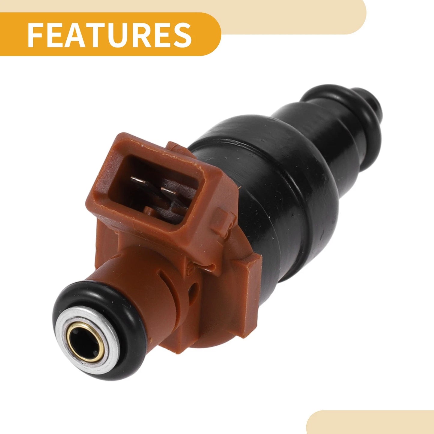 1 Pc Fuel Injector No.33007127 for Jeep Cherokee (1991–1993)