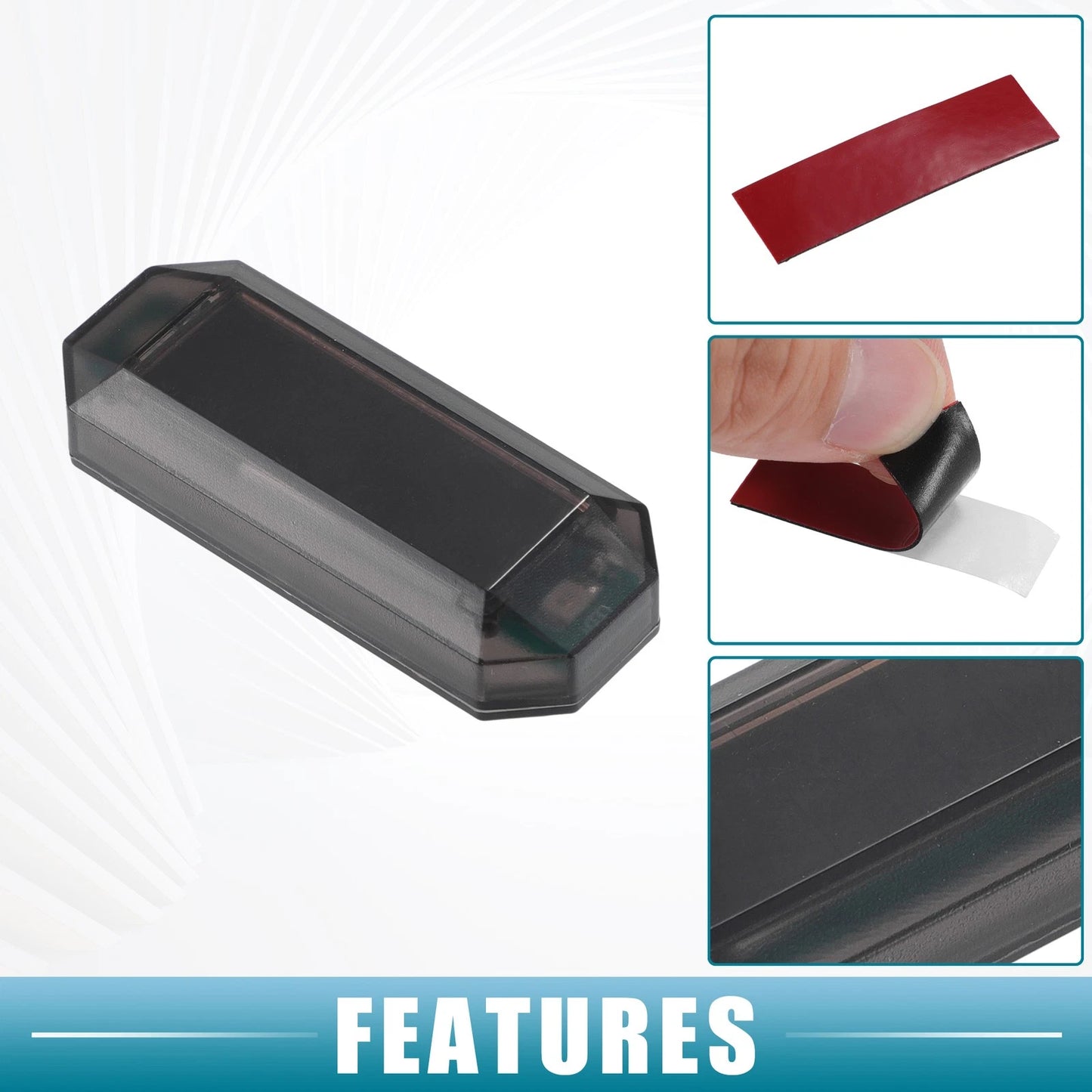 2X Solar Power Simulated Dummy Alarm LED for Universal Vehicles