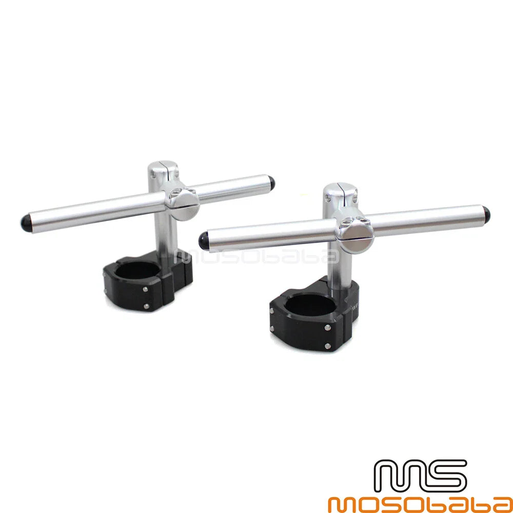 7/8'' Adjustable Clip-On Handlebar Kit for Universal Motorcycle