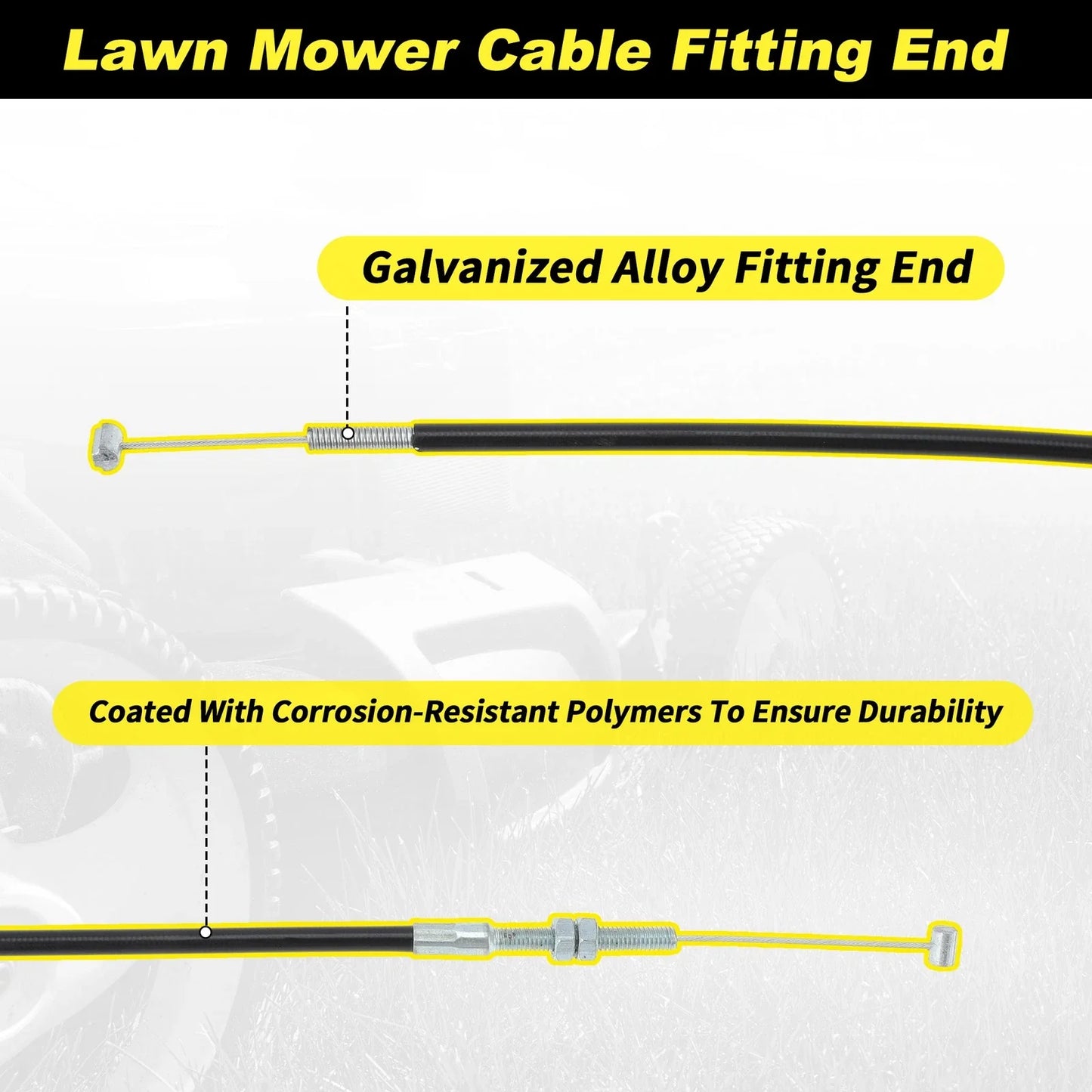 Throttle Cable for Honda HRD535 HRD536 (2000-2005)