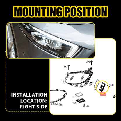 Left Headlight Control LED Module for Mercedes W205 W253 W247 (2019–2022)