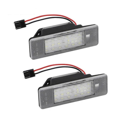 White LED License Plate Light for Infiniti Q50 (2014–2017)