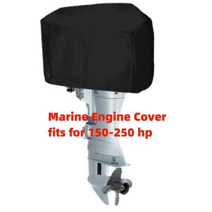 Outboard Motor Engine Storage Cover for Trailerable Boats (15-250 HP)