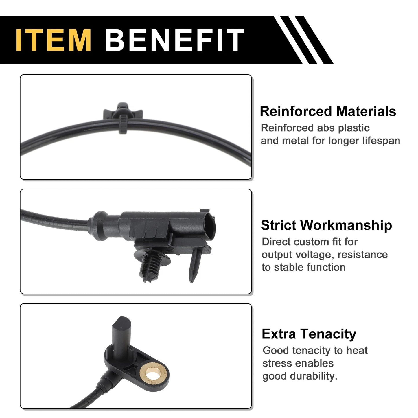 ABS Wheel Speed Sensor No. 47901JL00A for Nissan Altima (Rear Left)