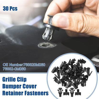 30pcs Grille Clip Bumper Cover Fasteners for Infiniti FX35 (2003–2008) No.768820M060