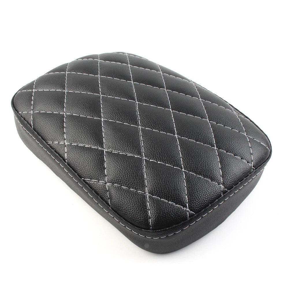 Rear Pillion Pad for Harley Dyna Sportster Bobber (6/8)