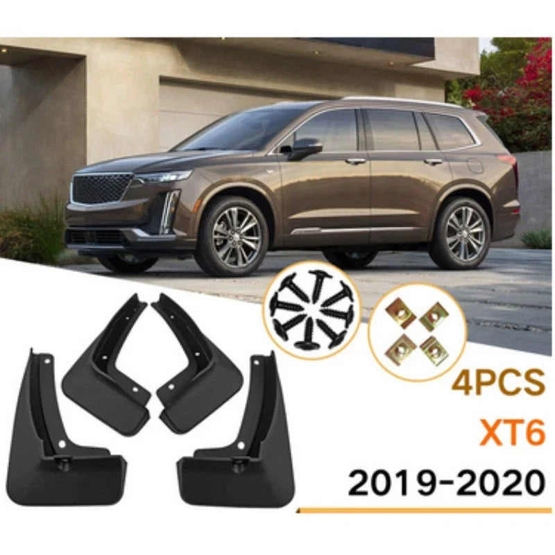 4 x Mud Guards & Mud Flaps for Cadillac XT6 (2020–2025)