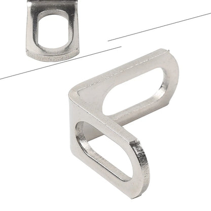 L-Shaped Exhaust Pipe Fixed Clamp Bracket for Universal Motorcycle