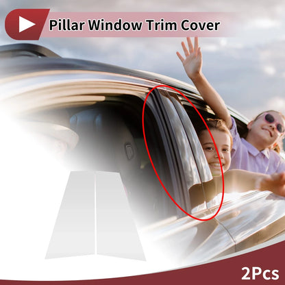 Front Rear Left Right Door Pillar Window Trim for BMW 4-Series (21-24)