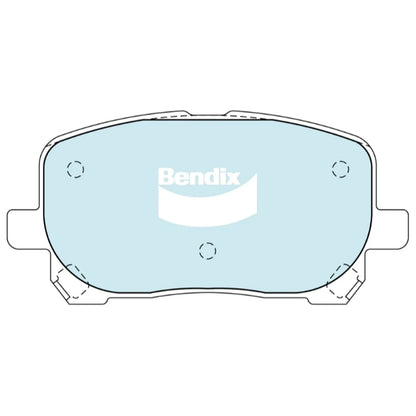 GCT Front Disc Brake Pad Set for Toyota Avensis Verso (2001–2010)