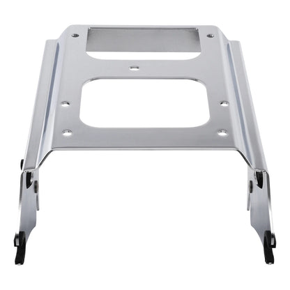 Chrome Quick Detach  Up Mount Rack for Harley Touring Street Glide (09-13)