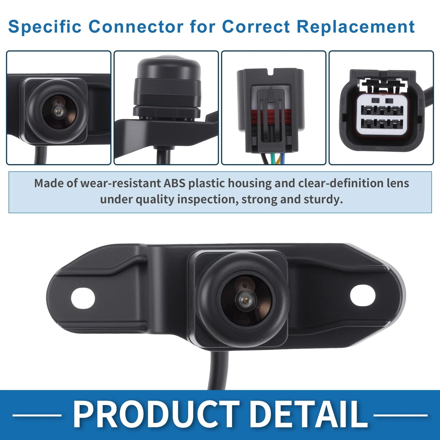 Rear View Backup Camera for Honda Ridgeline (2017–2018) 39530-T6Z-A01/590-167