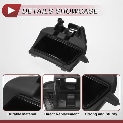 Front Left Washer Nozzle Cover Cap for Mercedes-Benz ML350 (2003–2011) Black