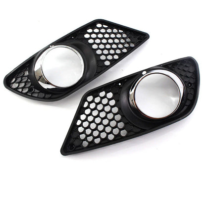 Left & Right Fog Light Grille Covers for Mercedes-Benz C300 C350 (2008-2015)