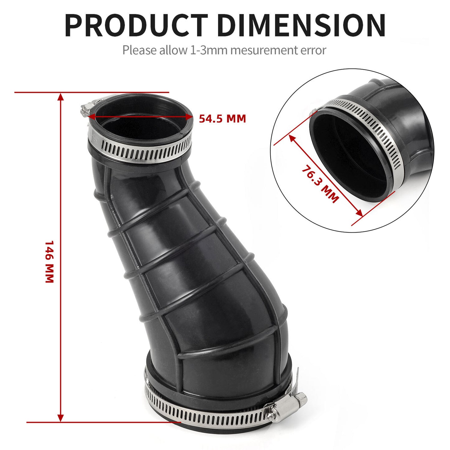 Air Box Cleaner Joint for Kawasaki Bayou KLF300B (1989–2004)