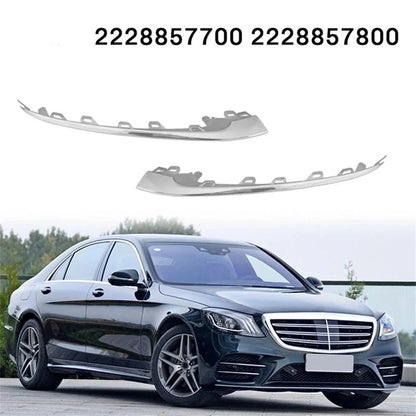 Front Bumper Lower Molding Trims for Mercedes-Benz W222 S450/560 (2018-2020)