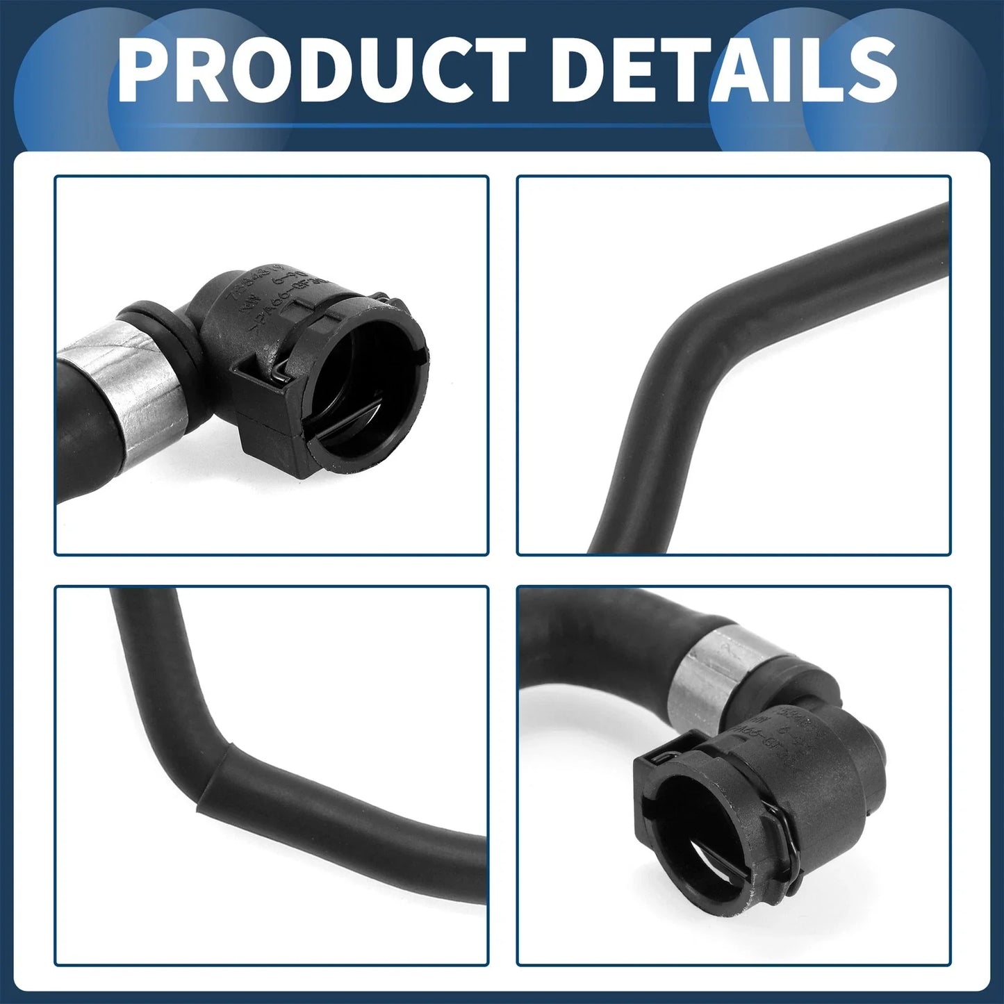 Radiator Hose 2x for BMW 230i xDrive & 430i xDrive (2017-2021)