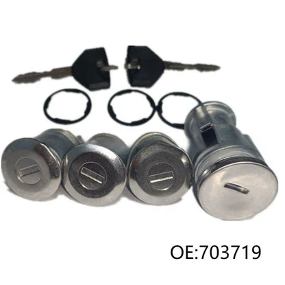 Ignition Lock Cylinder 2 x for Jeep Wrangler TJ (1998–2001)