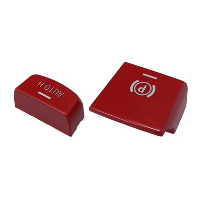 H Button Long Feet P Button Cover for BMW F01 F02 F12 F10 F07 Red