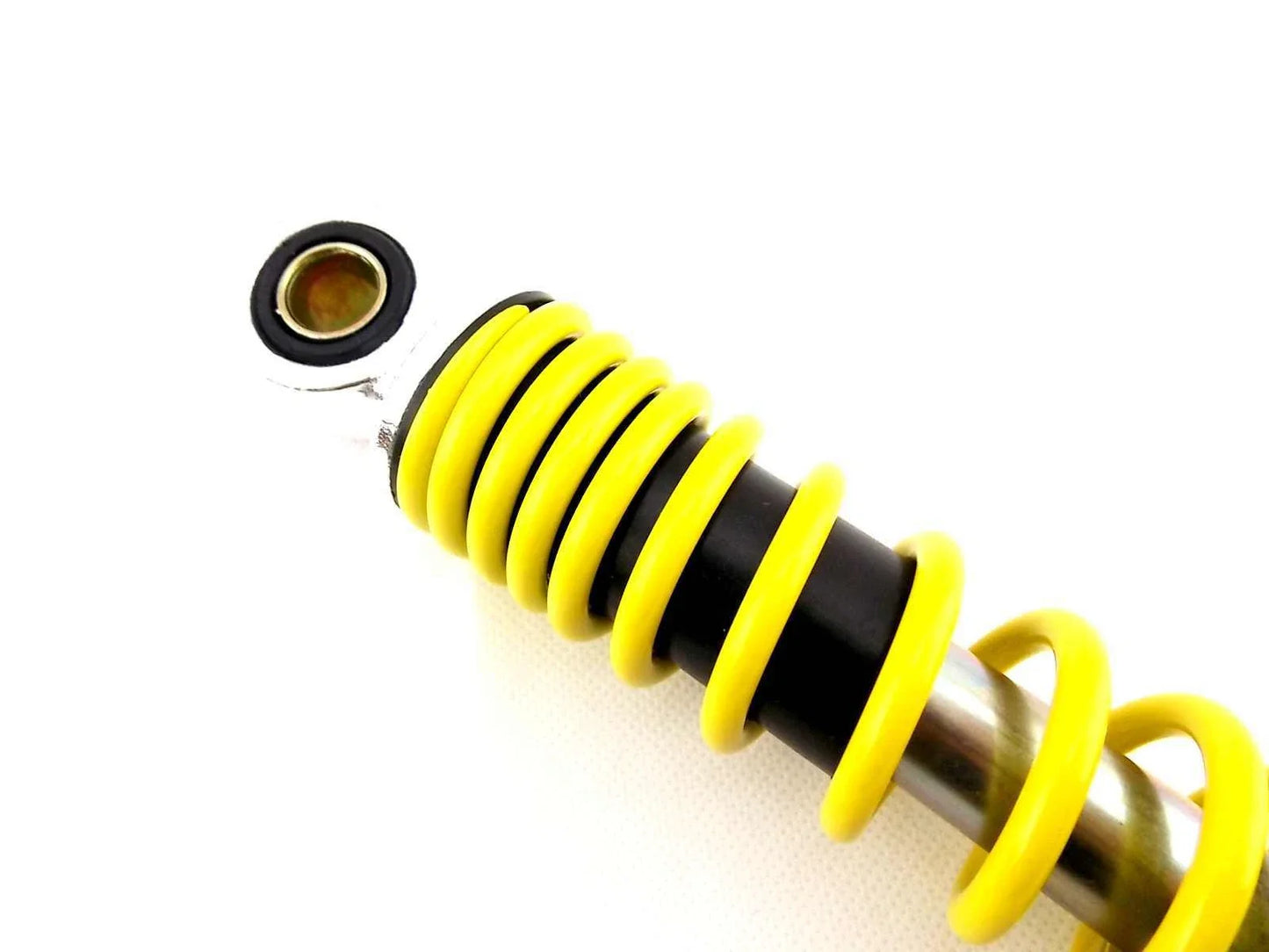 195mm Rear Shock Absorbers for PY50 PEEWEE  - Yellow/Chrome