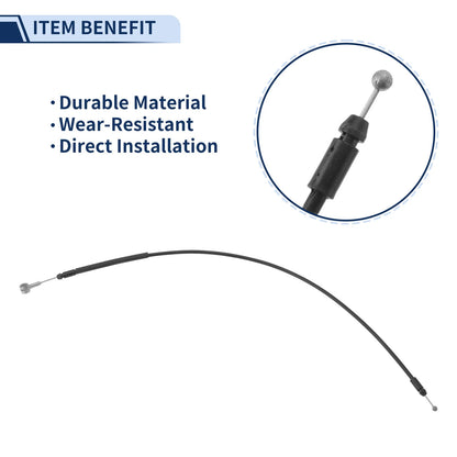 Hood Latch Release Cable for KIA Forte (2010–2013) No. 811901M100