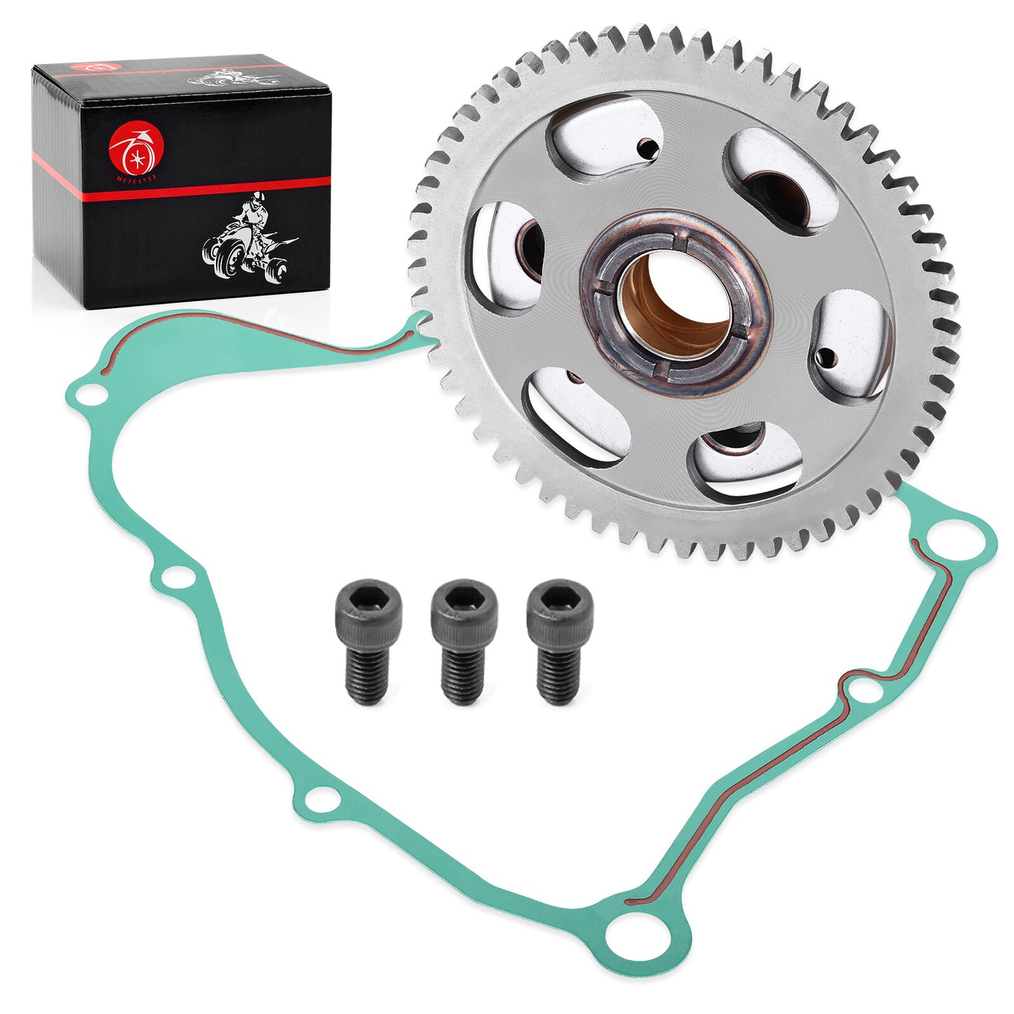 One Way Bearing Starter Clutch Gear Kit for Yamaha Timberwolf 250 (1992–2000)