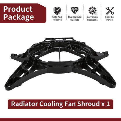 Radiator Cooling Fan Shroud for Can-Am Maverick X3 Max Turbo (2017–2024)
