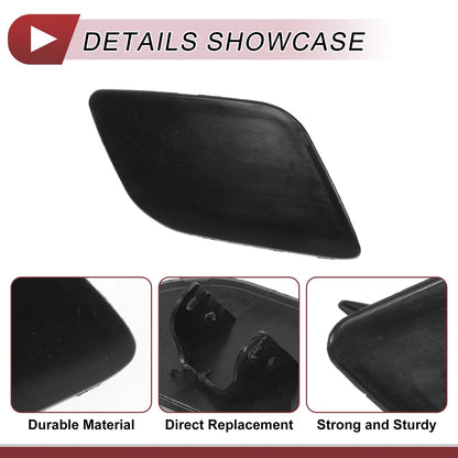 Front Right Washer Nozzle Cover Cap for Audi Q7 (2007–2009) 1 Pcs Unpainted