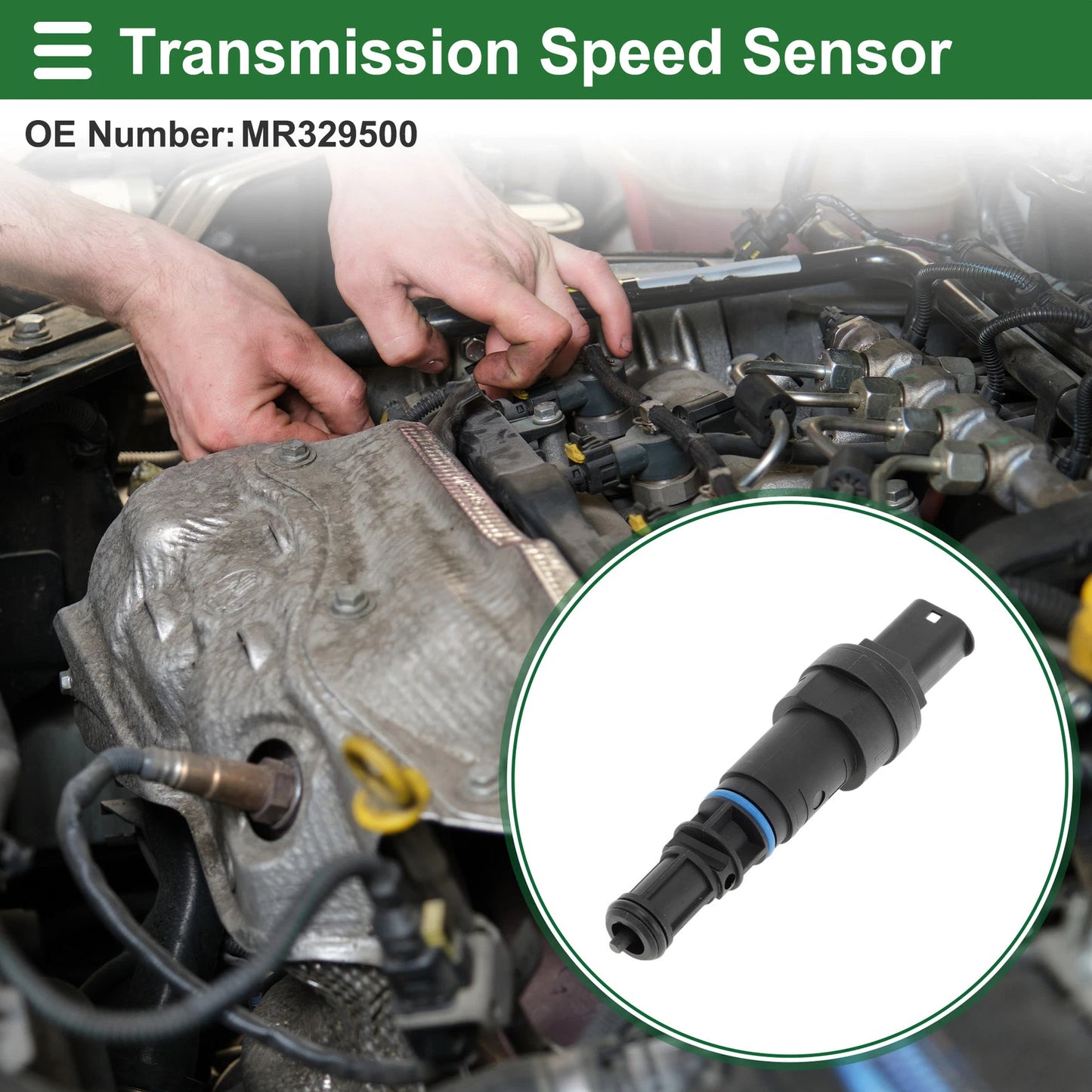 1 Pc Transmission Speed Sensor MR329500 for Mitsubishi Carisma (1997–2003)