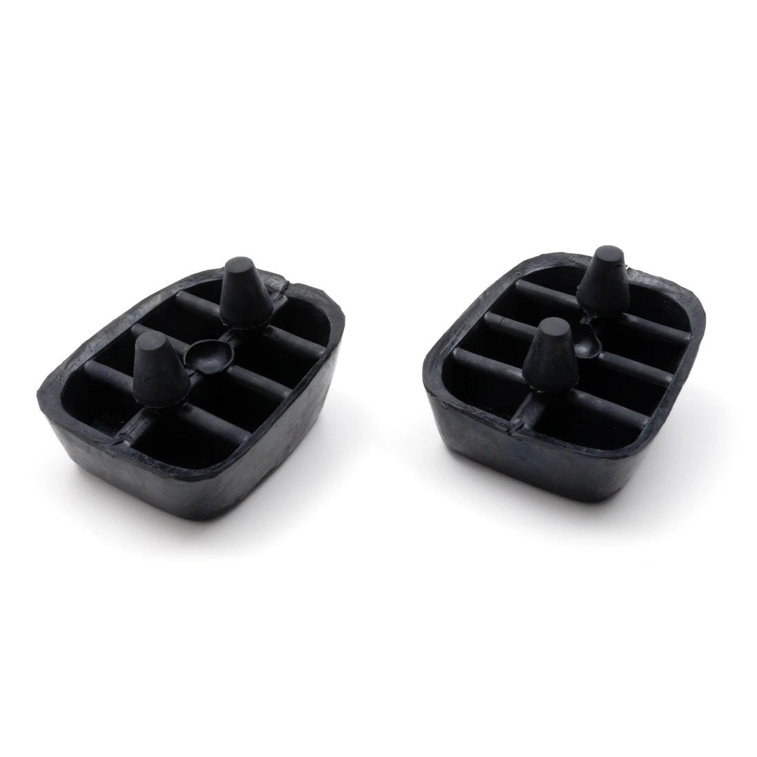 Set of 2 Rear Rubber Bumper Bar Ends for Mazda Familia (FA2 FA3)