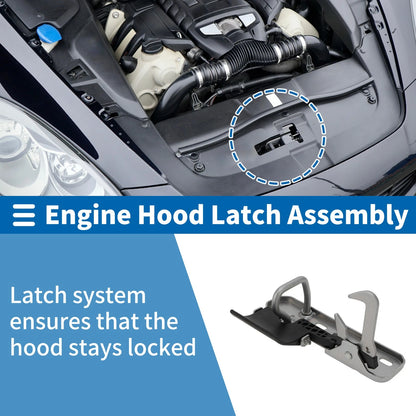 Hood Latch Assembly for Volkswagen Magotan (2012–2016) No. 3AD823480